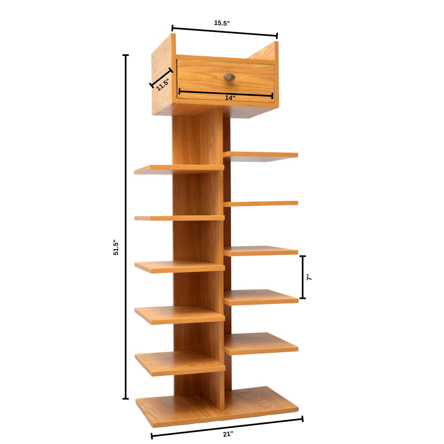 Simple Modern Multi-layer Storage Customized Furniture Wood Shoe Cabinet(FT-SH001)