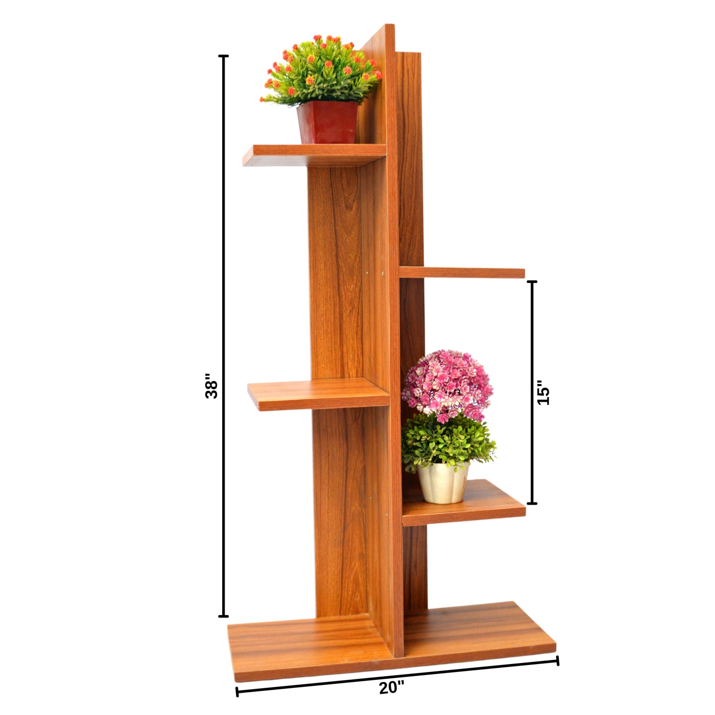 Wooden Plant Shelves Flower Pot(FT-02)