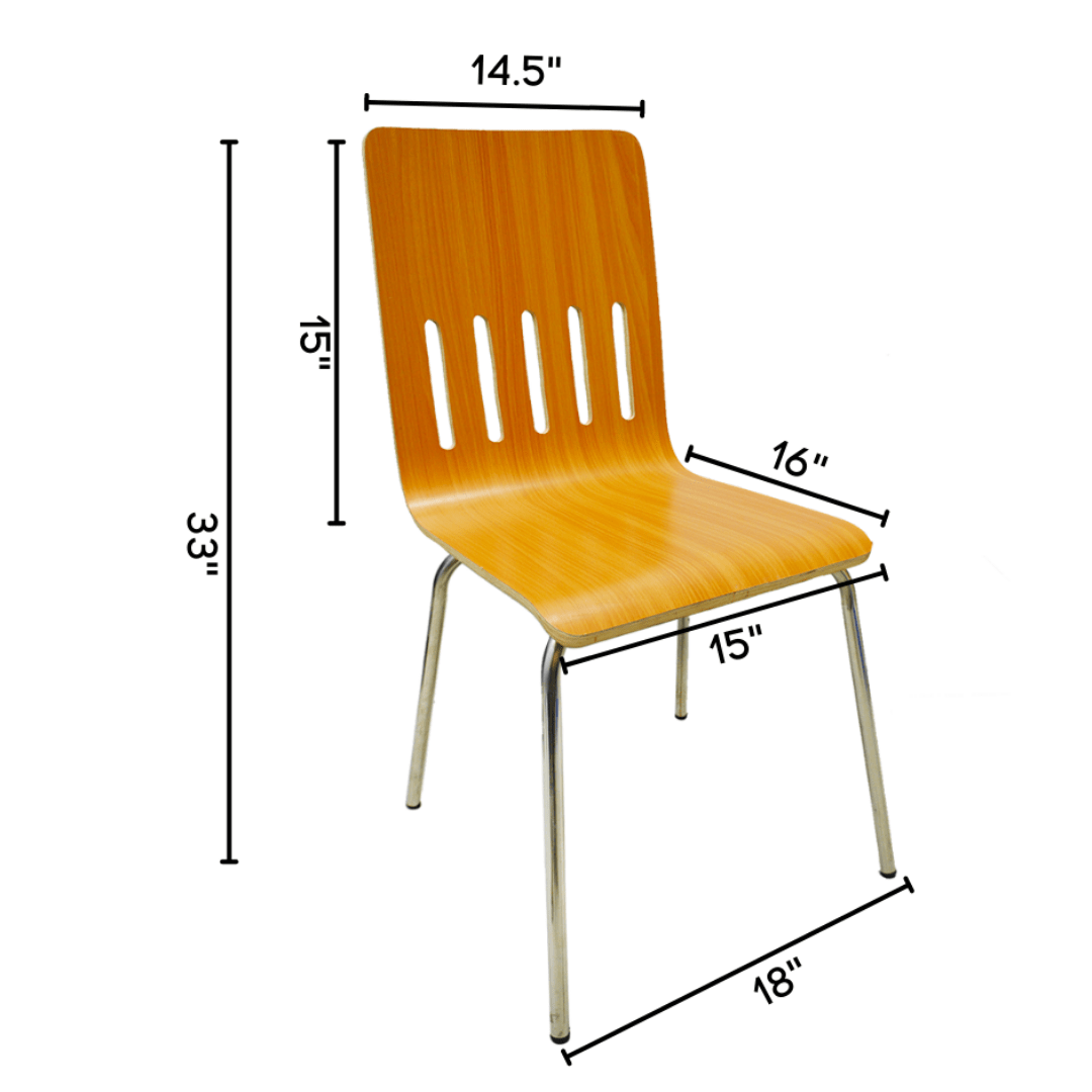 Canteen Chair (FT-H19) Brown