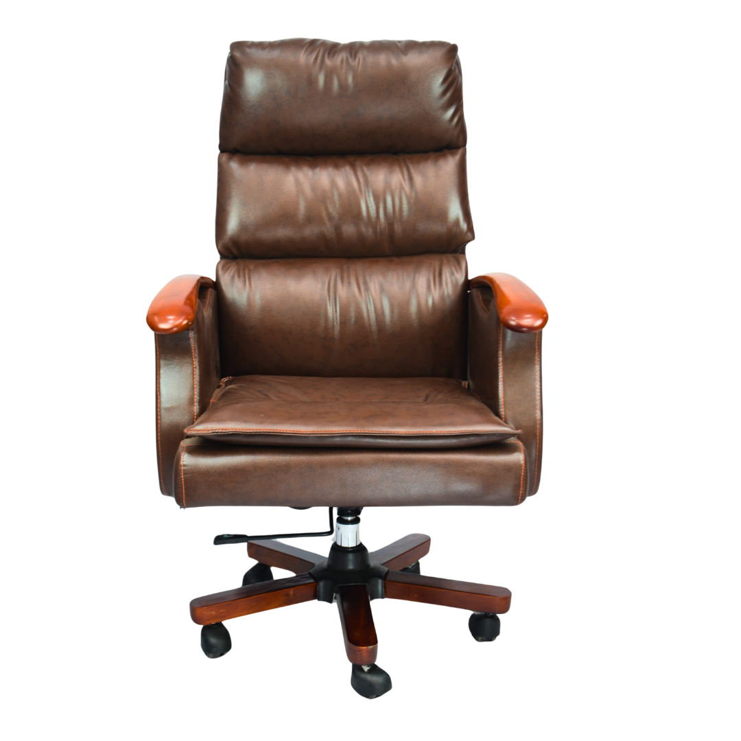 Comfortable Luxury Boss Chair (FT-H665) Brown