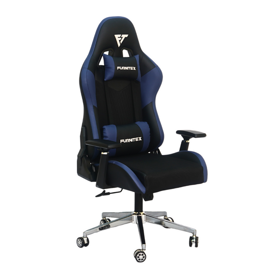 FURNITEX - Gaming Chair with 4D Armrest (FT-G1)Blue