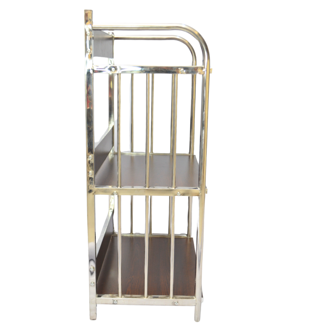 3 Layer Oven Rack/Trolley  Melamine Board and SS Pipe (FT-OT002)