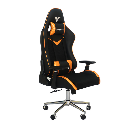 FURNITEX - Gaming Chair with 4D Armrest (FT-G3)Glossy Yellow