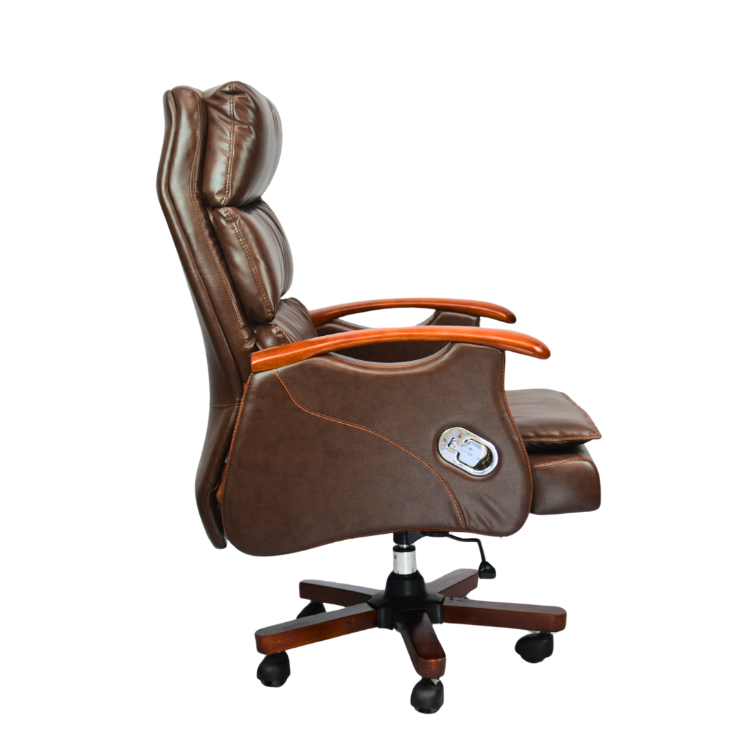 Comfortable Luxury Boss Chair (FT-H665) Brown