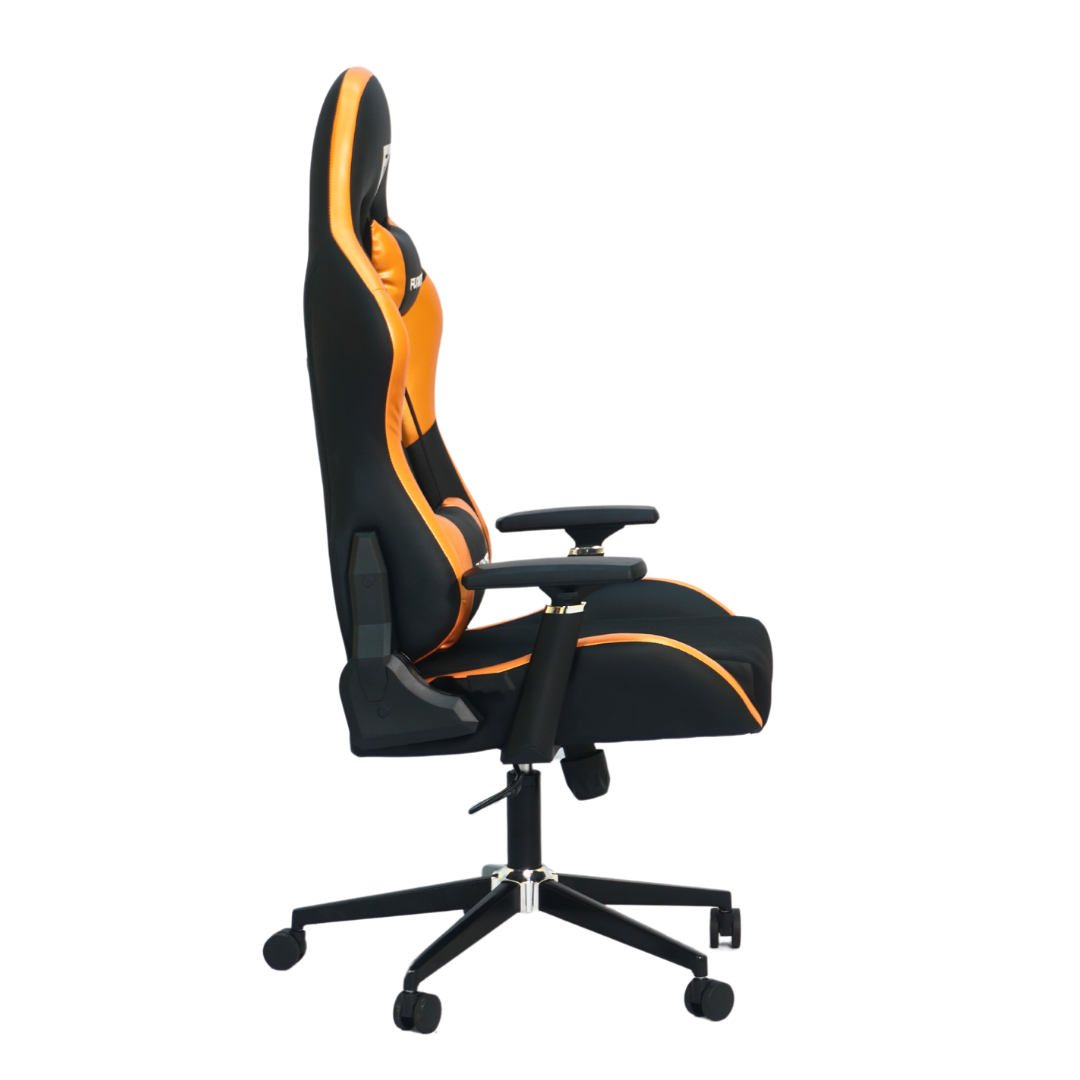 FURNITEX - Gaming Chair with 4D Armrest (FT-G2)Glossy Yellow