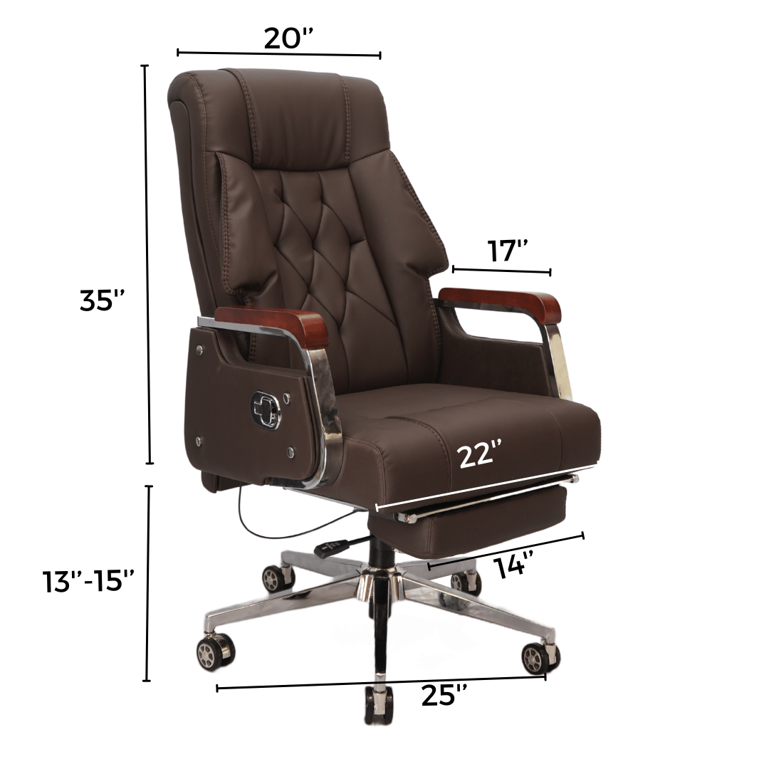 Comfortable Luxury Boss Chair (FT-H185) Coffie