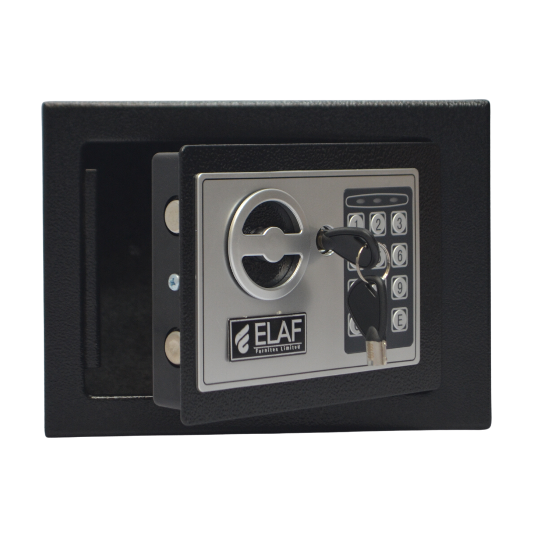 ELAF Small Safety Box with Electronic Keypad (FT-L17ET) Black