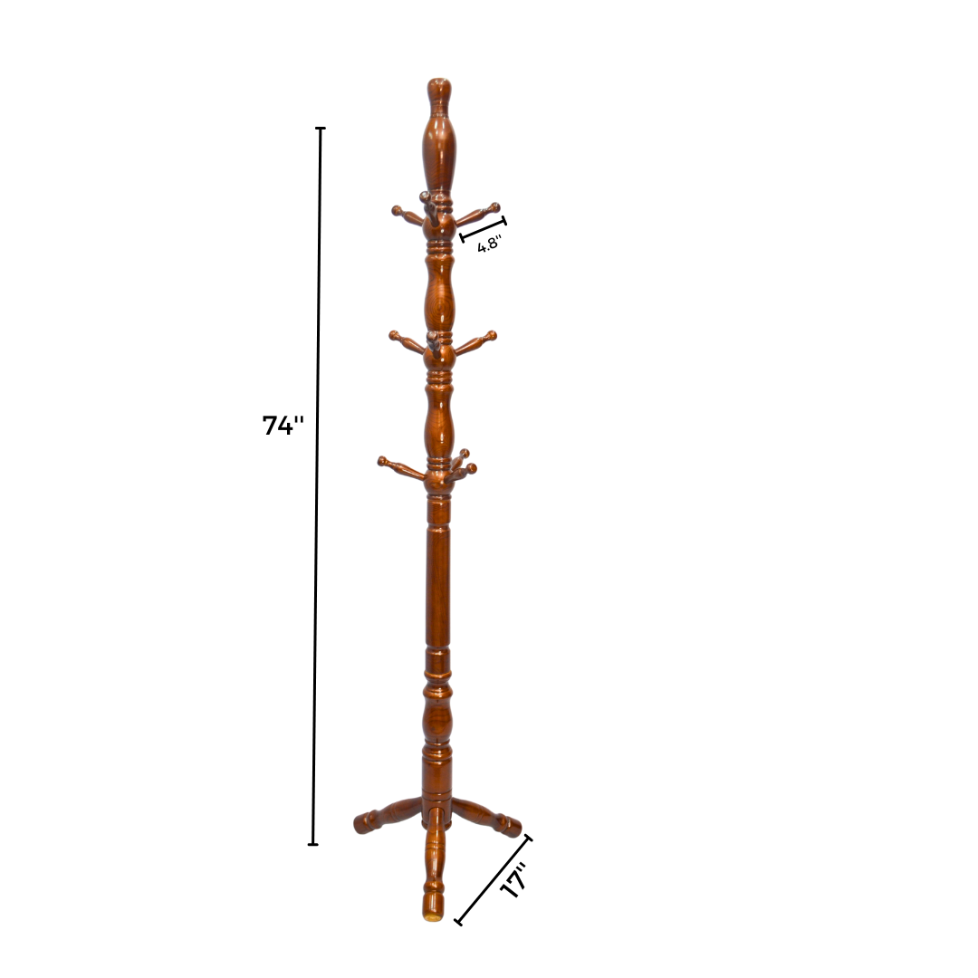 Wooden Stand Coat Hanger (FT-CH04)