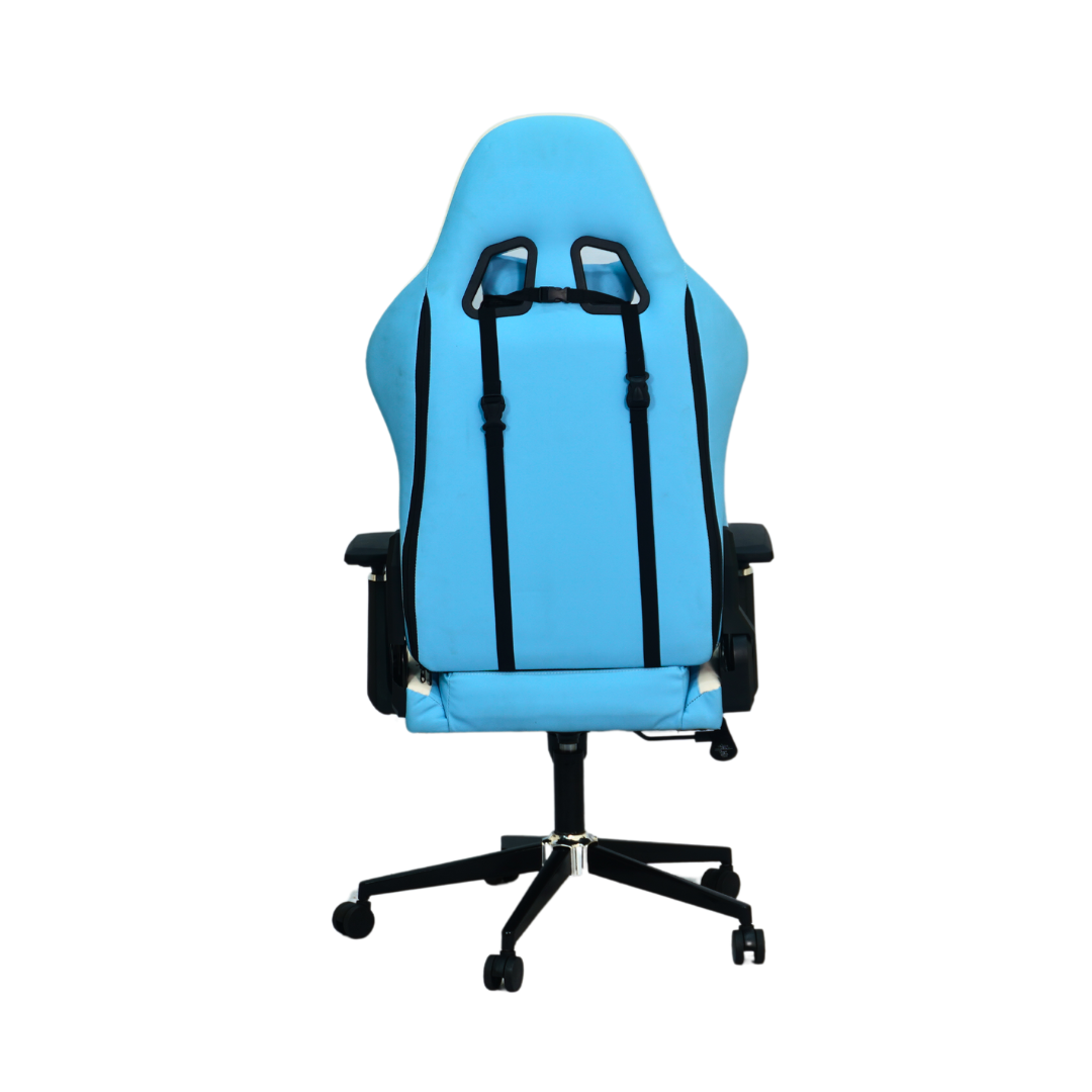 FURNITEX - Gaming Chair with 4D Armrest (FT-G1)Sky Blue