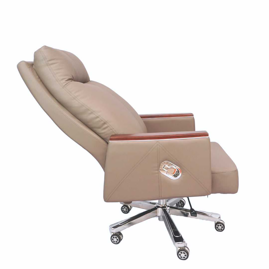 Comfortable Luxury Boss Chair  (FT-H808) Cream