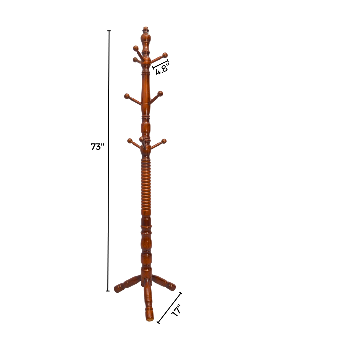 Wooden Stand Coat Hanger (FT-CH01)