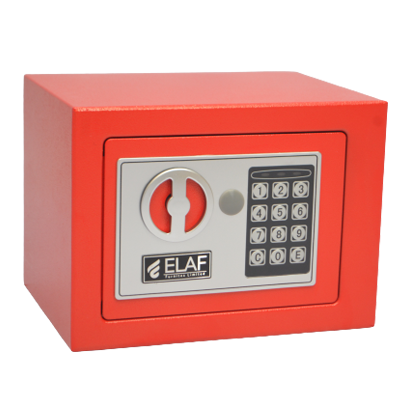 ELAF Small Safety Box with Electronic Keypad (FT-L17ET) Red