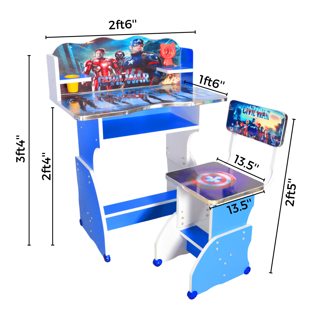 Baby Study Table And Chair (FT- BST02)