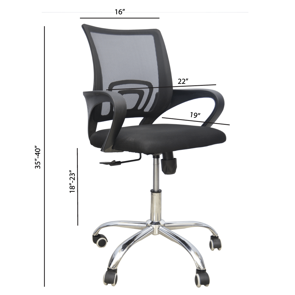 Hydraulic Chair (FT-H4006) Black