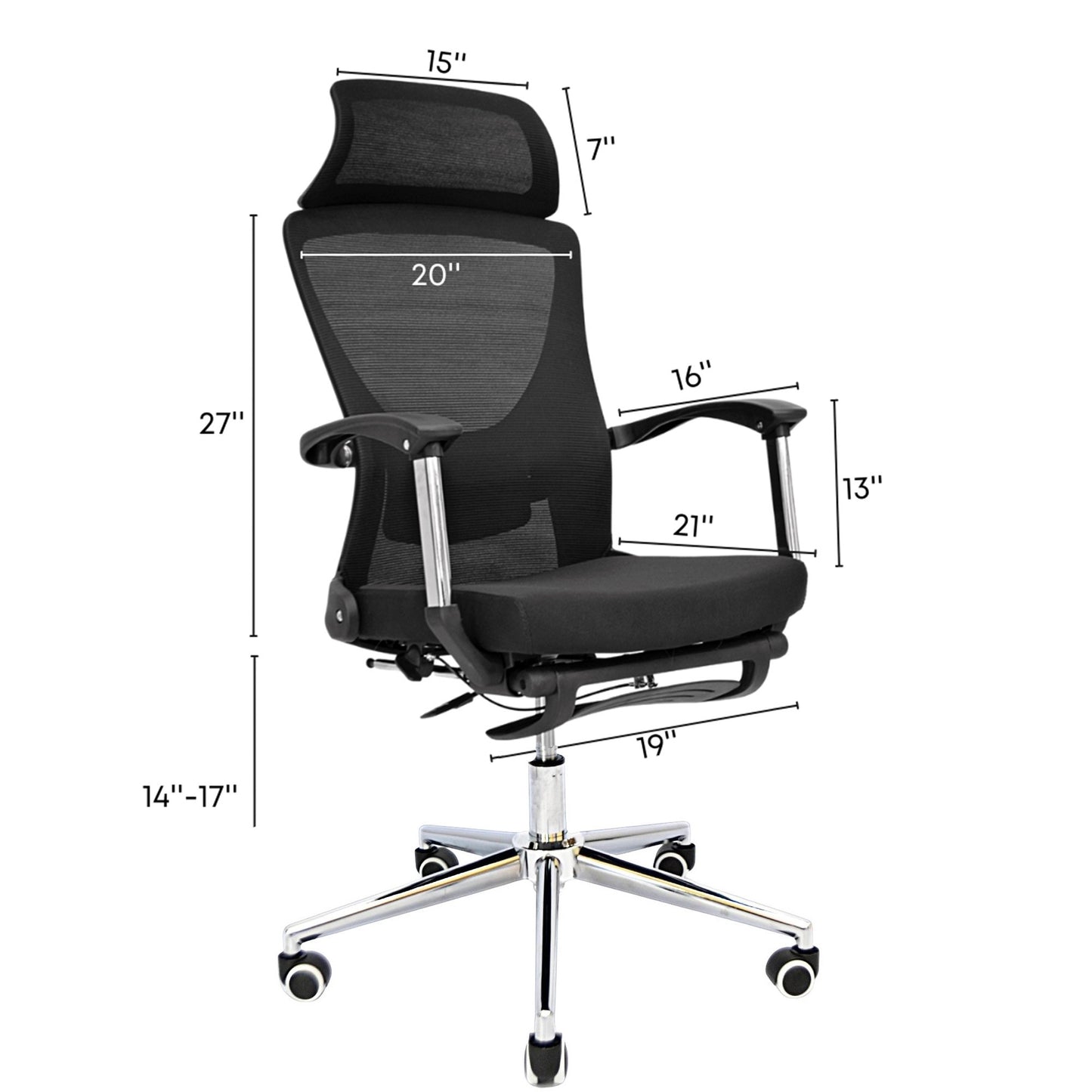 Executive Office Chair (FT-6067) Black