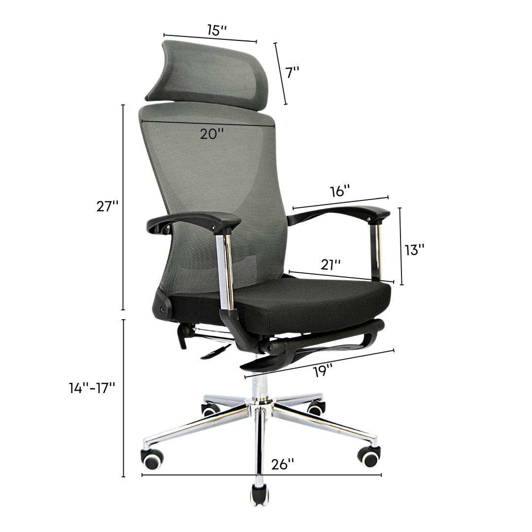 Executive Office Chair (FT-6067) Gray