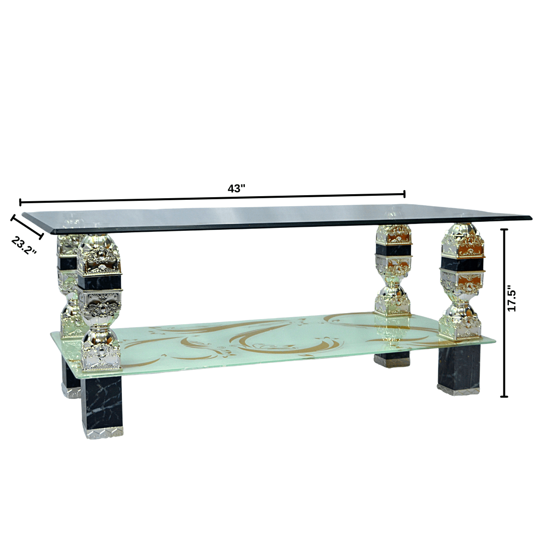 Luxury Glasses Center Table (FT-CT05)