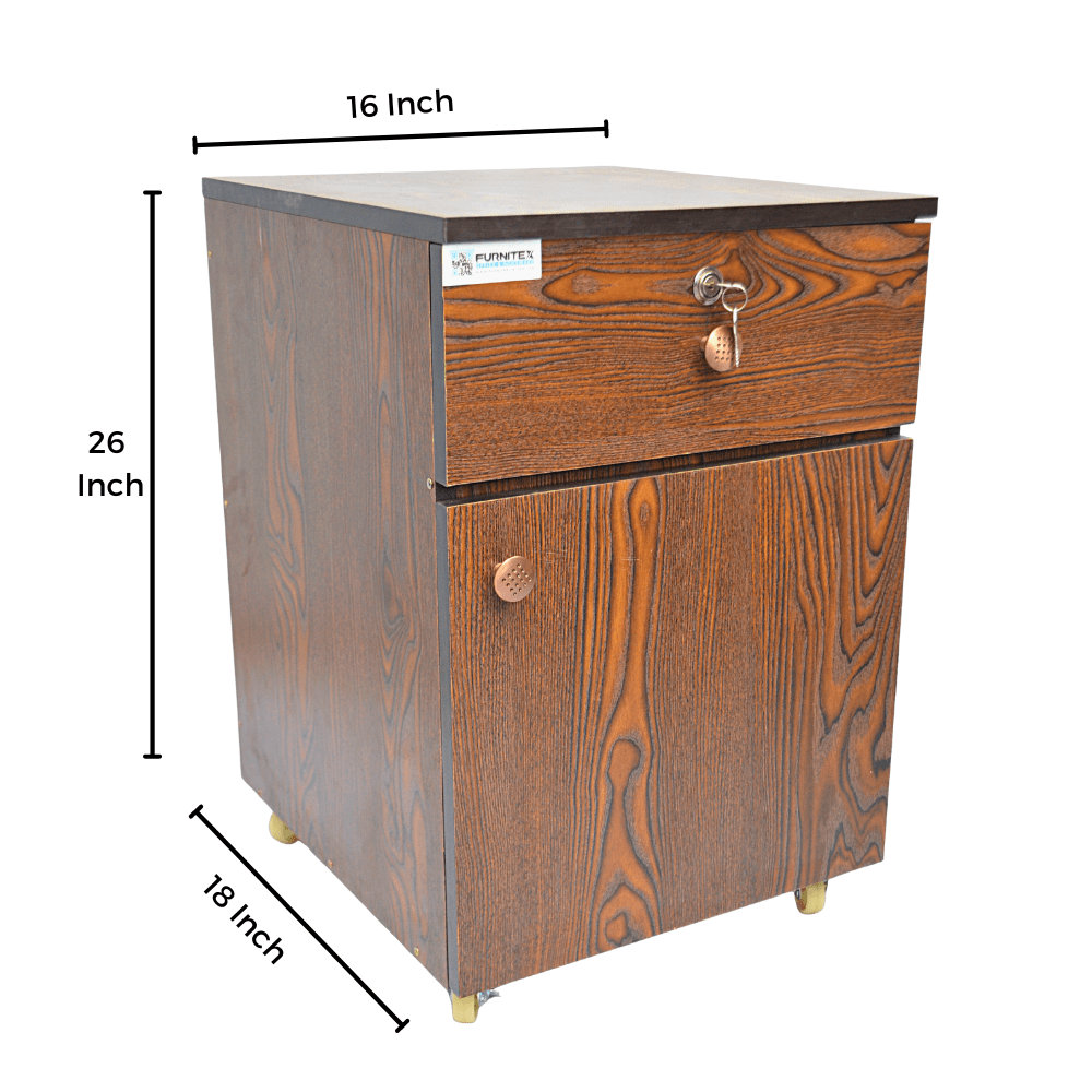 Single Minimalist Cashbox (FT-CB01) Brown