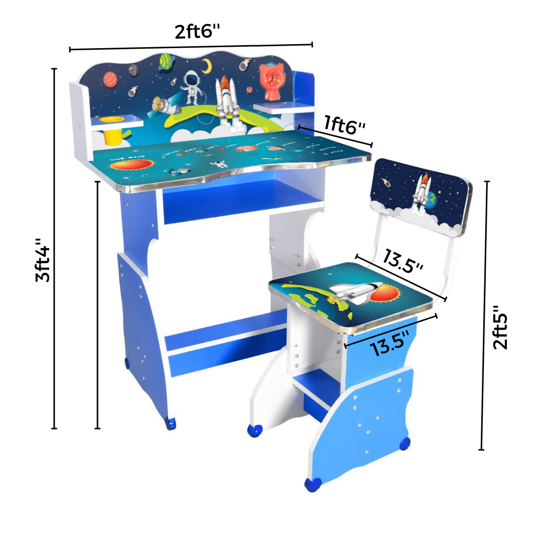 Baby Study Table And Chair (FT- BST06)