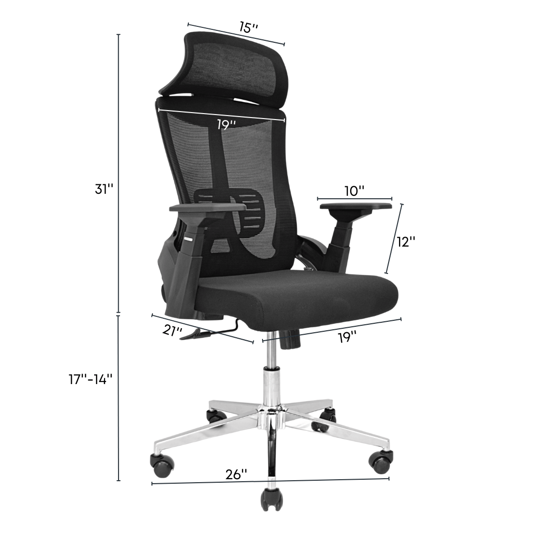 Executive Office Chair (FT-HJ053A) Black